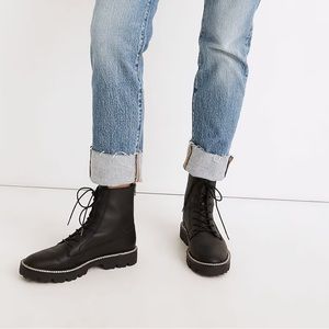 Madewell Citywalk Lugsole Lace up Boot